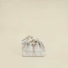Chanel Tricolor 25 Wool Tweed Small Bag