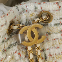 Chanel Tricolor 25 Wool Tweed Small Bag