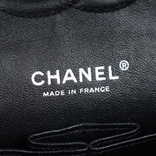 Chanel Black Classic Double Flap Medium Bag