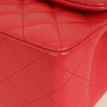Chanel Red Classic Double Flap Jumbo Bag