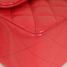 Chanel Red Classic Double Flap Jumbo Bag