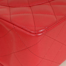 Chanel Red Classic Double Flap Jumbo Bag