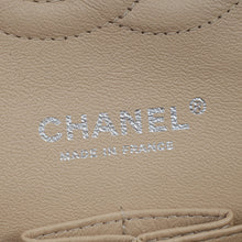 Chanel Beige CC Classic 11.12 Caviar Double Flap Medium Bag
