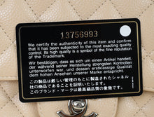 Chanel Beige CC Classic 11.12 Caviar Double Flap Medium Bag