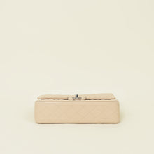 Chanel Beige CC Classic 11.12 Caviar Double Flap Medium Bag