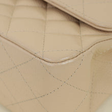 Chanel Beige CC Classic 11.12 Caviar Double Flap Medium Bag