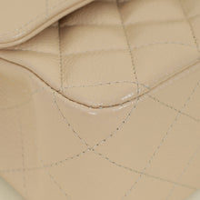 Chanel Beige CC Classic 11.12 Caviar Double Flap Medium Bag