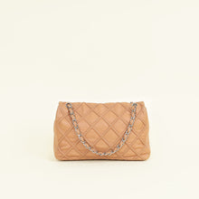 Chanel Camel Embossed Diamond Stitch Flap Bag