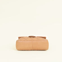 Chanel Camel Embossed Diamond Stitch Flap Bag