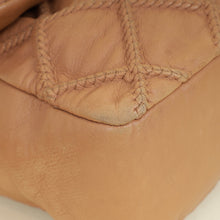 Chanel Camel Embossed Diamond Stitch Flap Bag