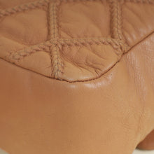 Chanel Camel Embossed Diamond Stitch Flap Bag
