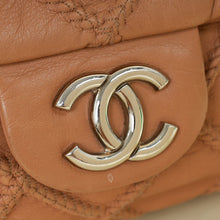 Chanel Camel Embossed Diamond Stitch Flap Bag