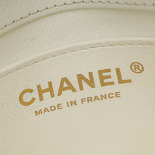 Chanel White CC Quilted Flap Shoulder Bag