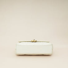 Chanel White CC Quilted Flap Shoulder Bag