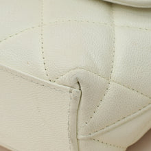 Chanel White CC Quilted Flap Shoulder Bag