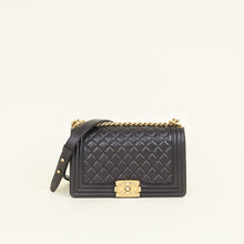 Chanel Chocolate Brown Le Boy Flap Medium Shoulder Bag