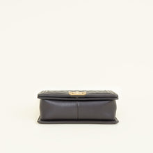Chanel Chocolate Brown Le Boy Flap Medium Shoulder Bag