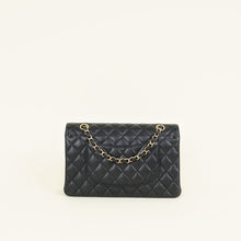Chanel Black CC Classic Double Flap Medium Bag