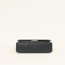 Chanel Black CC Classic Double Flap Medium Bag
