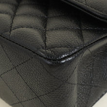 Chanel Black CC Classic Double Flap Medium Bag
