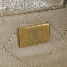 Chanel Gold 22 Shiny Small Handbag Bag