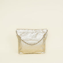 Chanel Gold 22 Shiny Small Handbag Bag