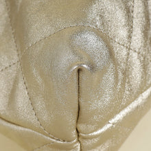 Chanel Gold 22 Shiny Small Handbag Bag