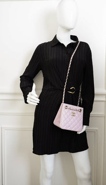 Chanel Lilac CC Mini Bucket Shoulder Bag