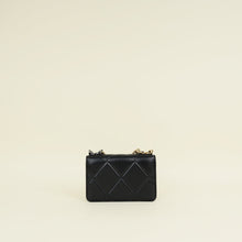 Chanel Black CC Chanel 19 Wallet On Chain