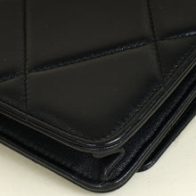 Chanel Black CC Chanel 19 Wallet On Chain