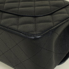 Chanel Black CC Classic Double Flap Jumbo Bag