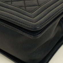 Chanel Black Le Boy Quilted Medium Bag