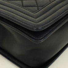 Chanel Black Le Boy Quilted Medium Bag