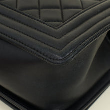 Chanel Black Le Boy Quilted Medium Bag