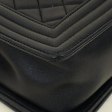 Chanel Black Le Boy Quilted Medium Bag