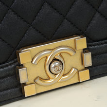 Chanel Black Le Boy Quilted Medium Bag