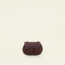 Chanel Burgundy Chain Around Small Flap Bag