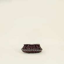Chanel Burgundy Chain Around Small Flap Bag