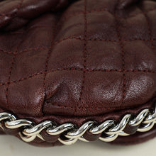 Chanel Burgundy Chain Around Small Flap Bag