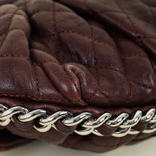 Chanel Burgundy Chain Around Small Flap Bag
