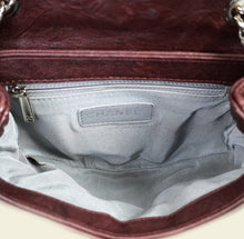 Chanel Burgundy Chain Around Small Flap Bag
