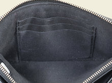 Chanel Black Le Boy Double Zip Wallet On Chain Pouch