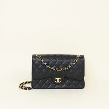 Chanel Black Classic Double Flap Jumbo Bag