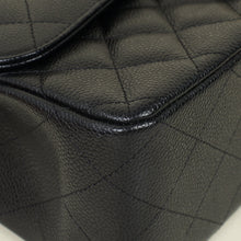 Chanel Black Classic Double Flap Jumbo Bag