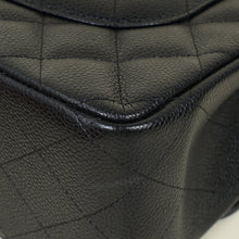 Chanel Black Classic Double Flap Jumbo Bag