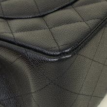 Chanel Black Classic Double Flap Jumbo Bag