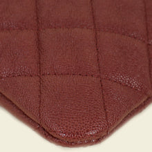 Chanel Dark Burgundy Le Boy O Case Medium Pouch