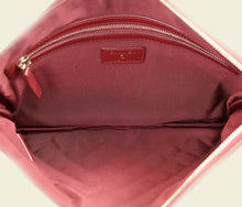 Chanel Dark Burgundy Le Boy O Case Medium Pouch