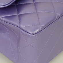 Chanel Metallic Purple Classic Double Flap Medium Bag