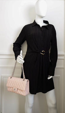 Chanel Light Pink Classic Double Flap Medium Bag